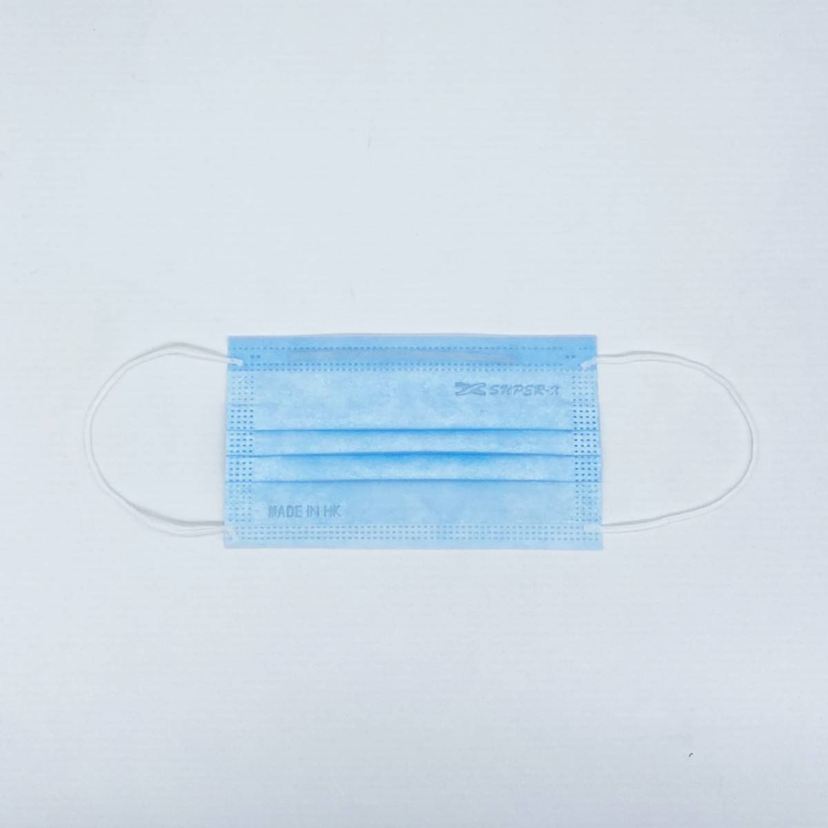 (SX-0002) 【5包】三層防護口罩 (淺藍色) 7片