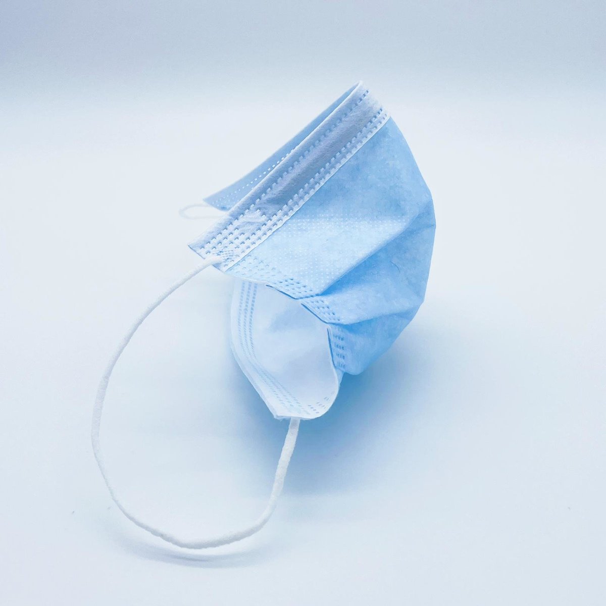 (SX-0002) 【5包】三層防護口罩 (淺藍色) 7片