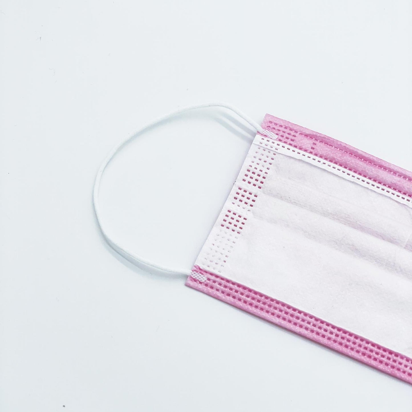 (SX-0008) 三層防護口罩 (玫瑰粉紅/非獨立包裝) 20片  買一送一