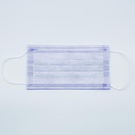 (SX-0013) 【5包】(7片)> 三層防護口罩 (紫色) 7片