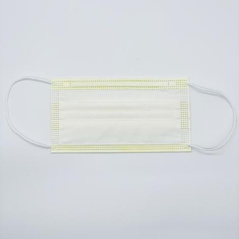 (SX-0017) 三層防護口罩 (粉黃色/非獨立包裝) 20片  買一送一