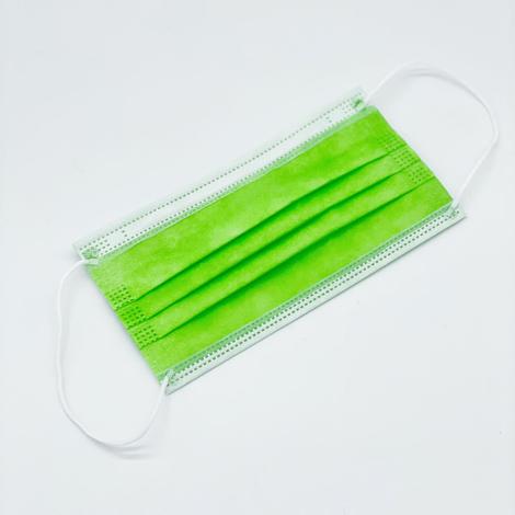 (SX-0009) 三層防護口罩 (草綠色/非獨立包裝) 20片  買一送一