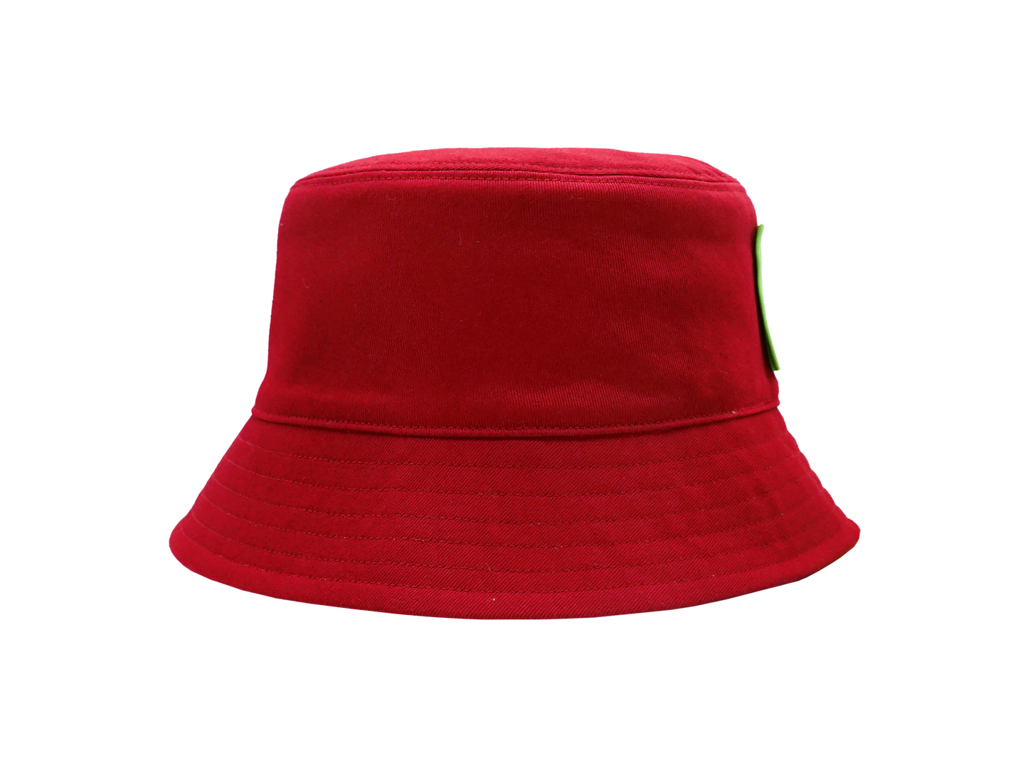 粉紅色/暗紅色雙面漁夫帽