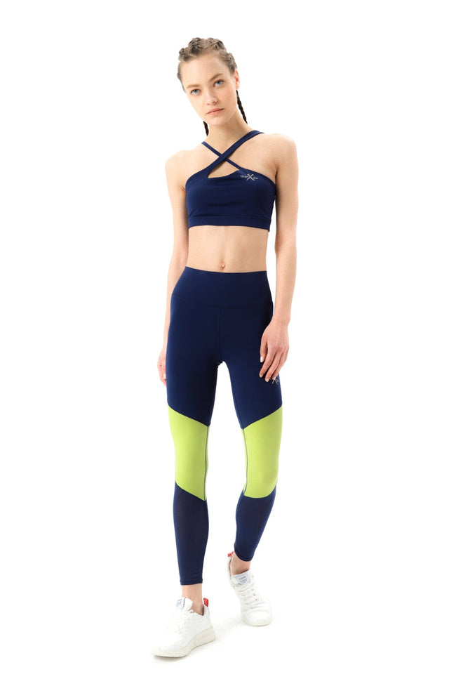 Color Block Sports Yoga Leggings