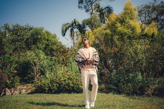 Plush Zebra Print Jacket