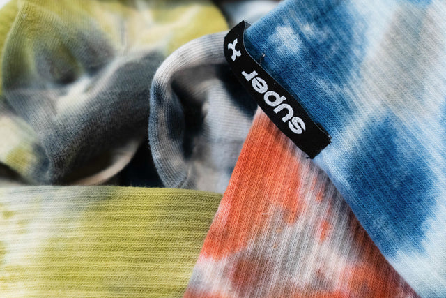 Tie-dye socks