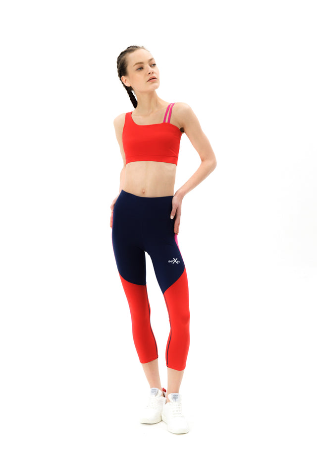 Color Matching Balance Sports Bra