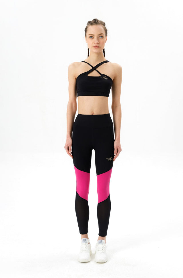 Color Block Sports Yoga Leggings