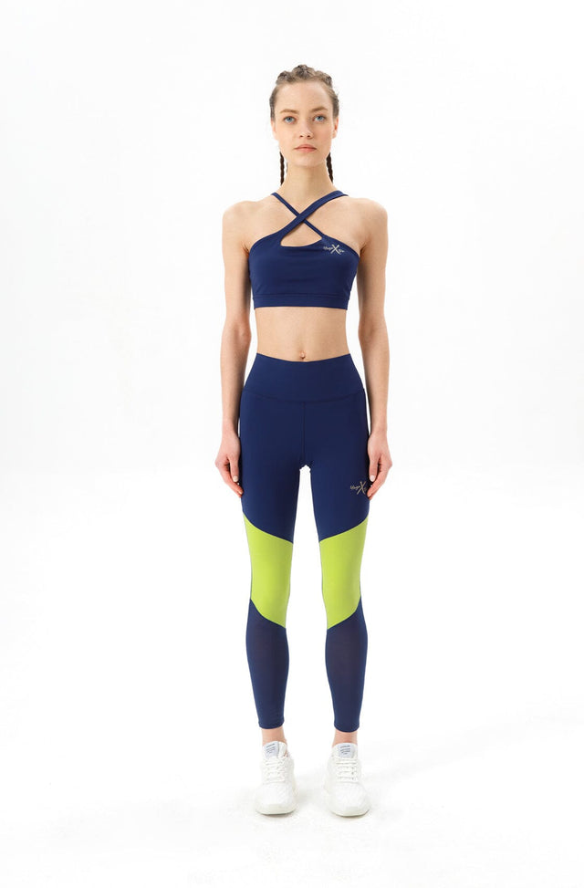 Color Block Sports Yoga Leggings