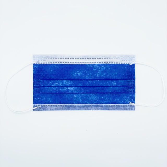 (SX-0003) 【5包】三層防護口罩 (深藍色) 7片