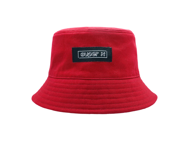 Brick Red Reversible Bucket Hat