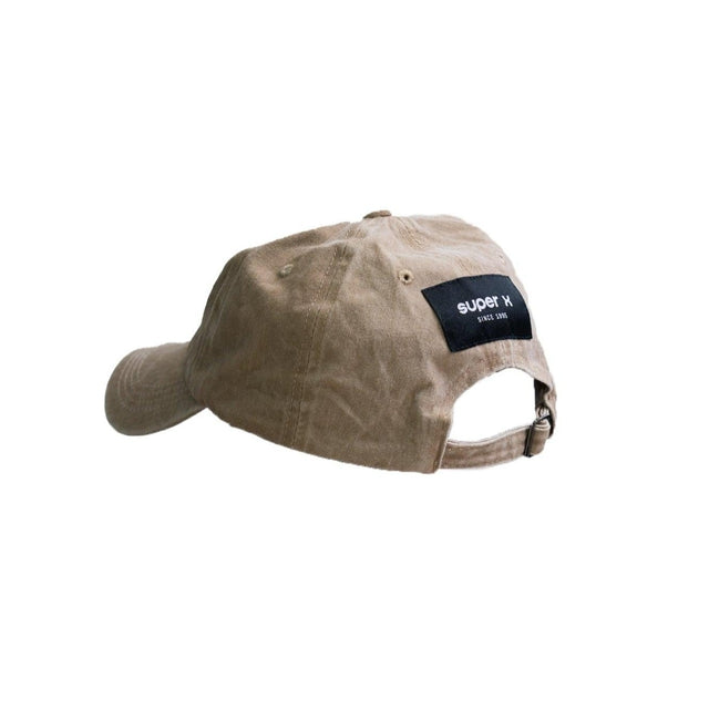 洗水素色Cap帽 - SUPER X