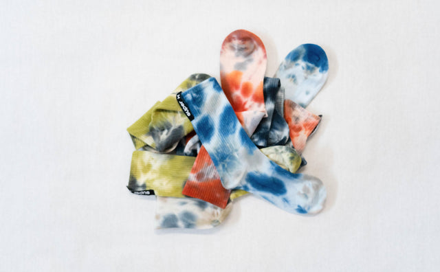Tie-dye socks
