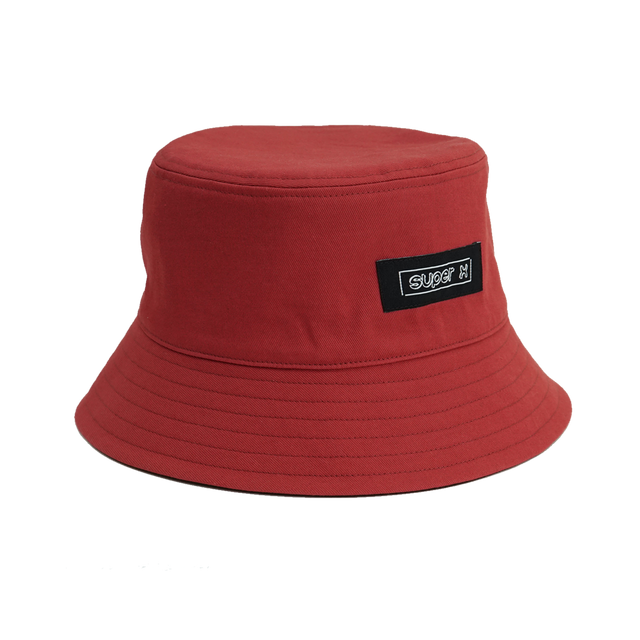 Brick Red Reversible Bucket Hat