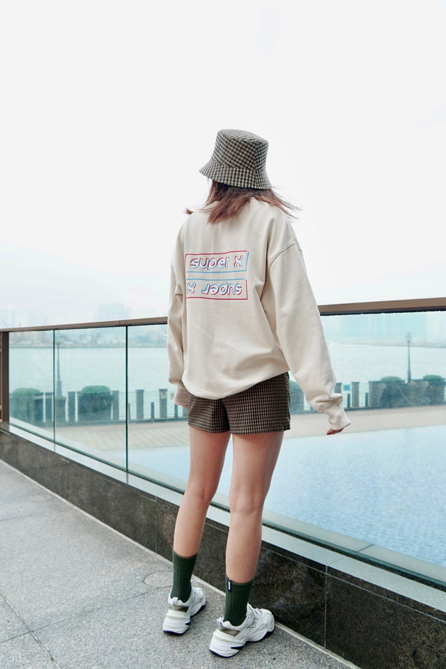 Printed Cotton Balance Sweatshirt