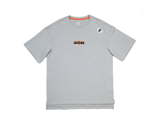 Printed Cotton Balance Casual T-Shirt